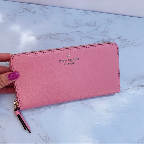 kate spade Handbags - Kate Spade Pink Sam Continental Wallet